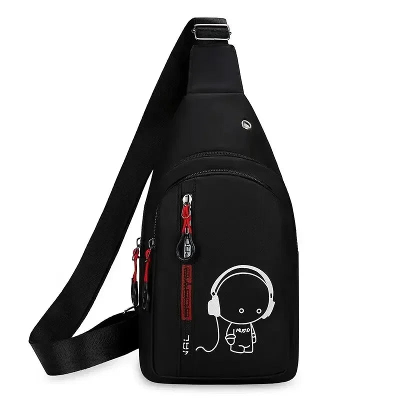 Stylish Casual Chest Bag for Men | Versatile Crossbody Backpack