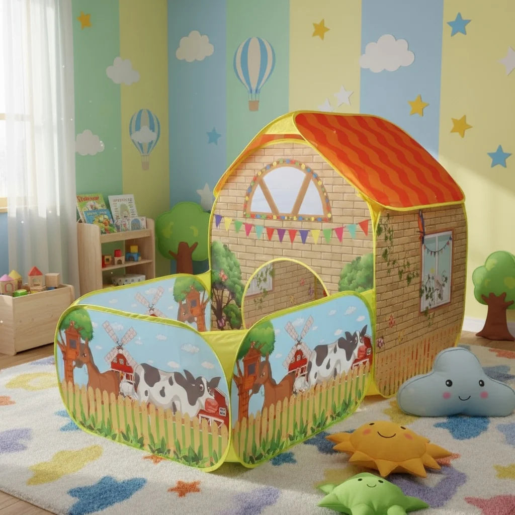 Children's Garden Villa Play Tent | Fun Outdoor Playhouse for Kids