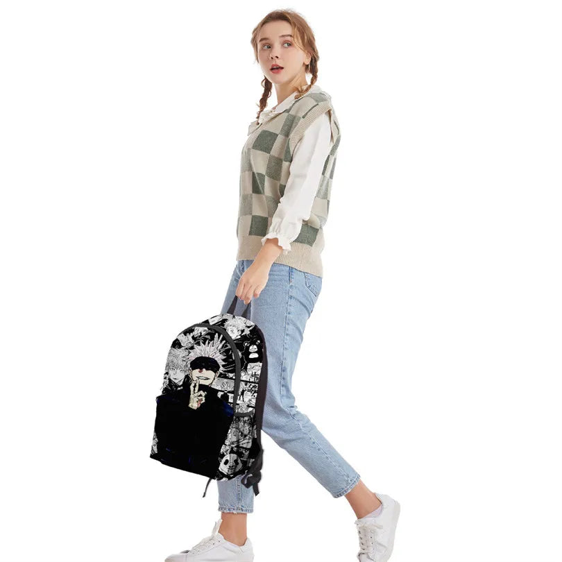 Anime Backpack Set | Stylish Accessories for Students