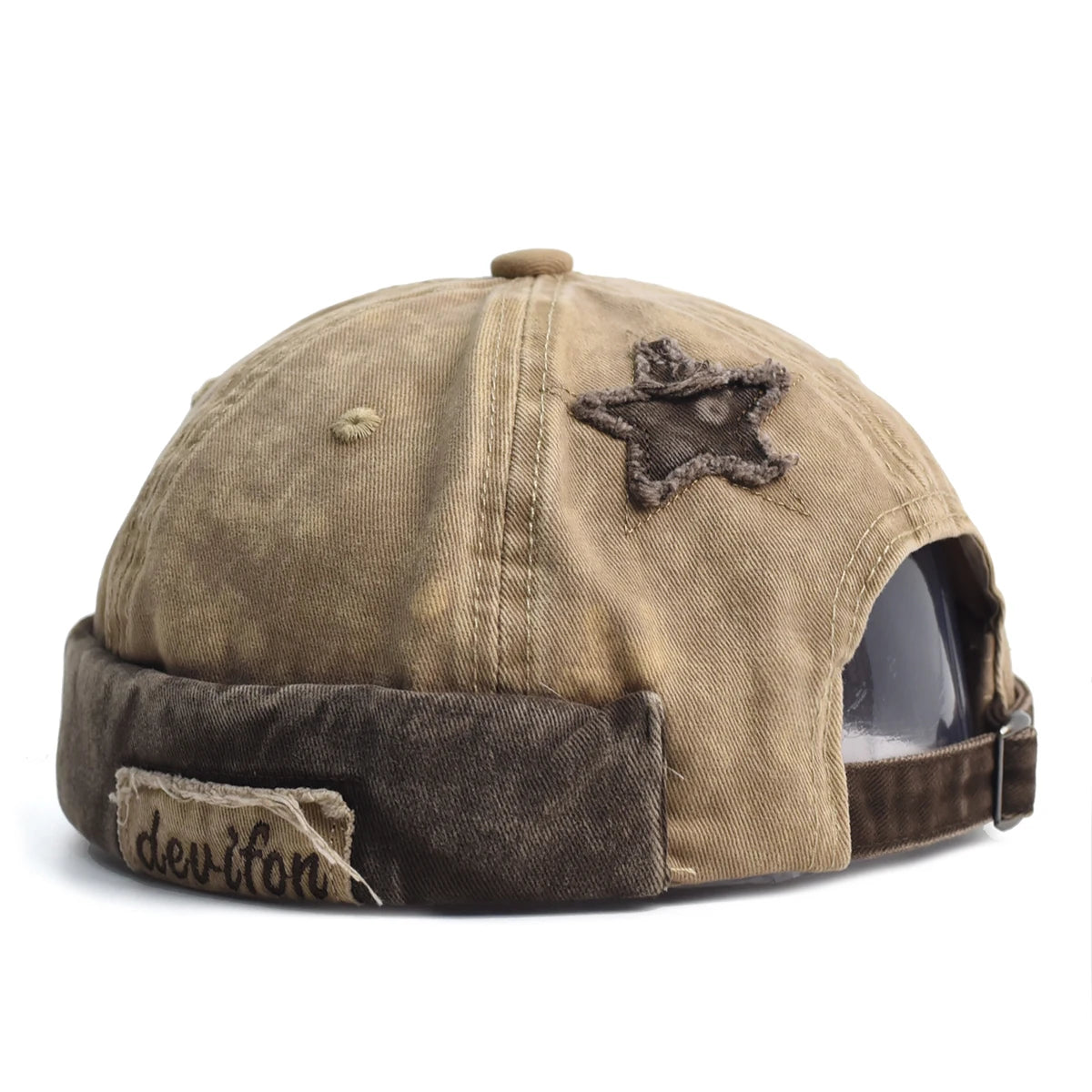 Washed Docker Beanie | Brimless Retro Street Style Cap