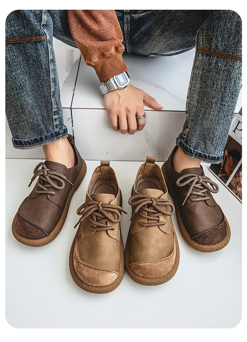 Waterproof Casual Men's Shoes | Trendy Driving Footwear
