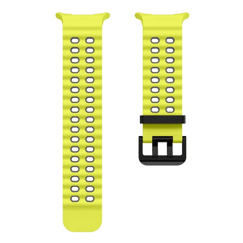 Silicone Sports Strap for Galaxy Watch | Breathable Marine Band