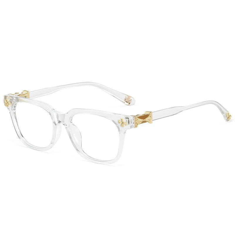 2026 New BEAU FIVE Retro Anti-Blue Light Square Frame Computer Protective Glasses Trendy Versatile High-Quality F114