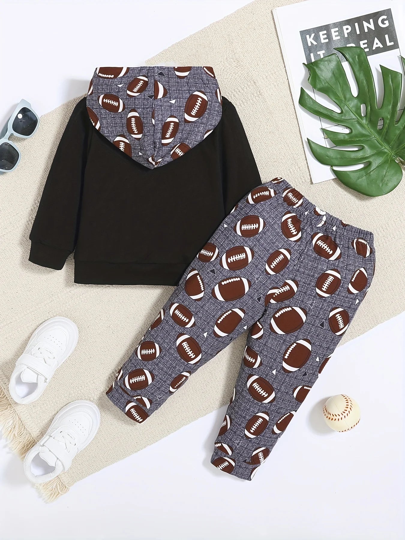 Stylish Baby Boy Casual Hoodie and Pants Set | Spring & Autumn Wear