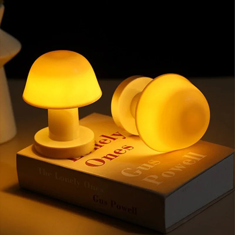 Creative Mushroom LED Night Light | Portable Cozy Decor