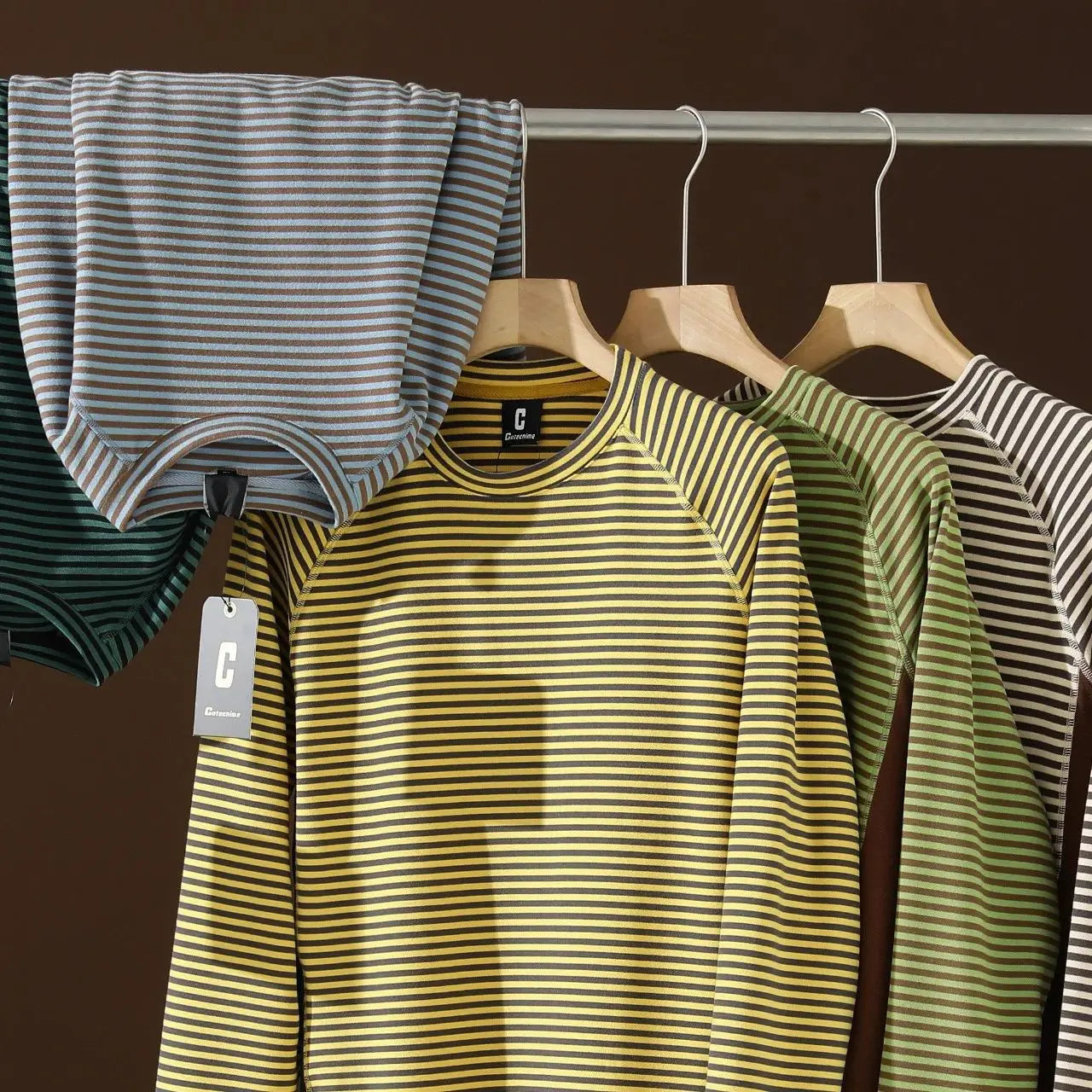 Unisex Insulated Patchwork Striped Sweatshirt | Casual Comfort