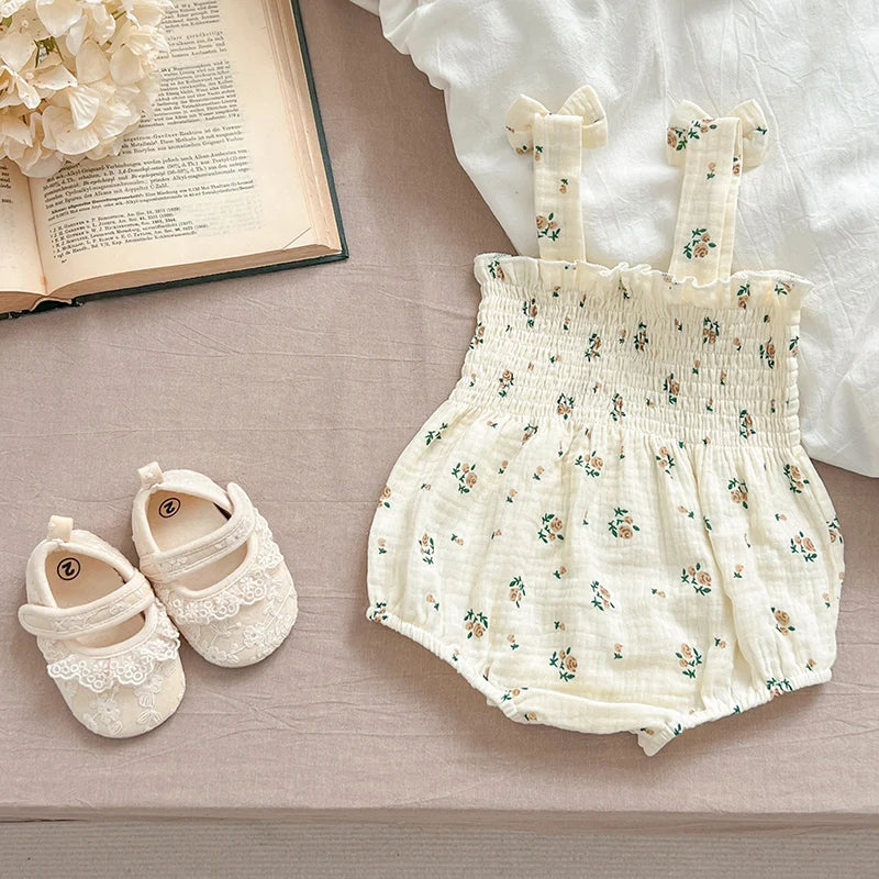 Kids Cotton Sleeveless Rompers | Cute Summer One-Pieces