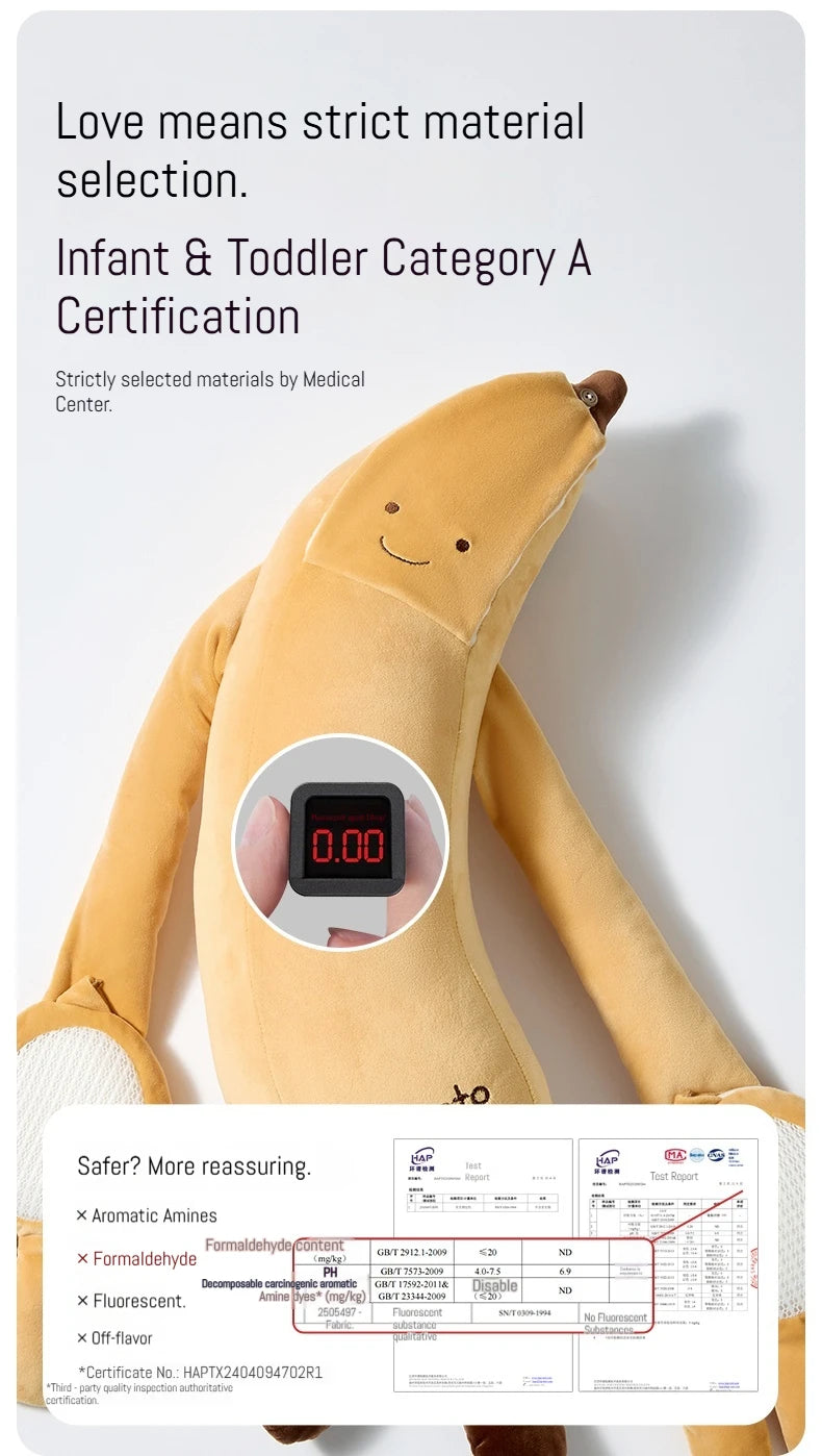 Baby Soothing Plush Toy | Anti-Startle Sleep Aid Doll
