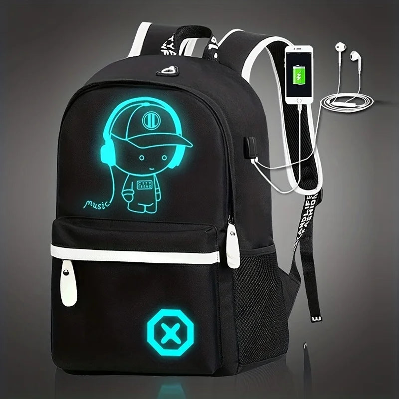 Large Capacity Casual Backpack Set | Stylish Travel & Chest Bags