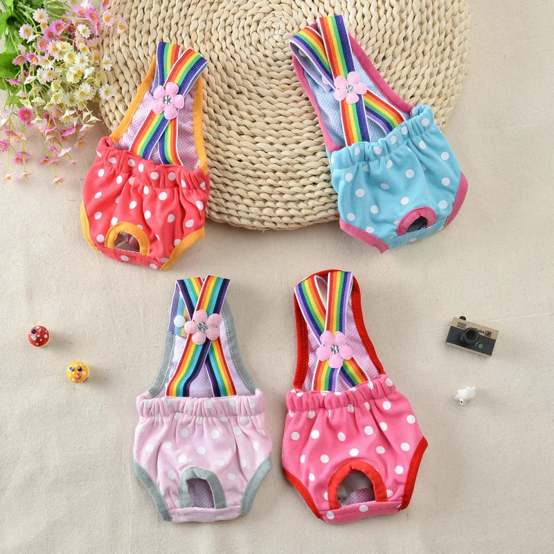 Denim Dog Shorts for Small & Medium Dogs | Stylish Pet Underwear