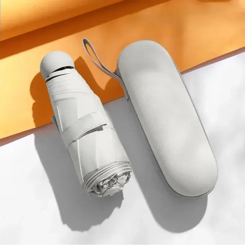 Portable Mini Umbrella | Compact Dual Use Sunshade & Rain Guard