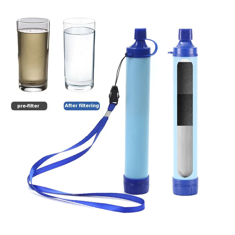 Portable Water Filter Straw | Ultra-Light 4-Stage Purification System