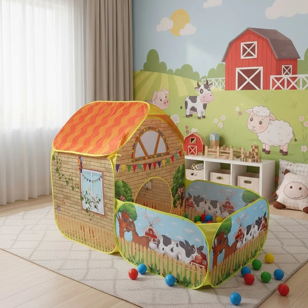 Children's Garden Villa Play Tent | Fun Outdoor Playhouse for Kids