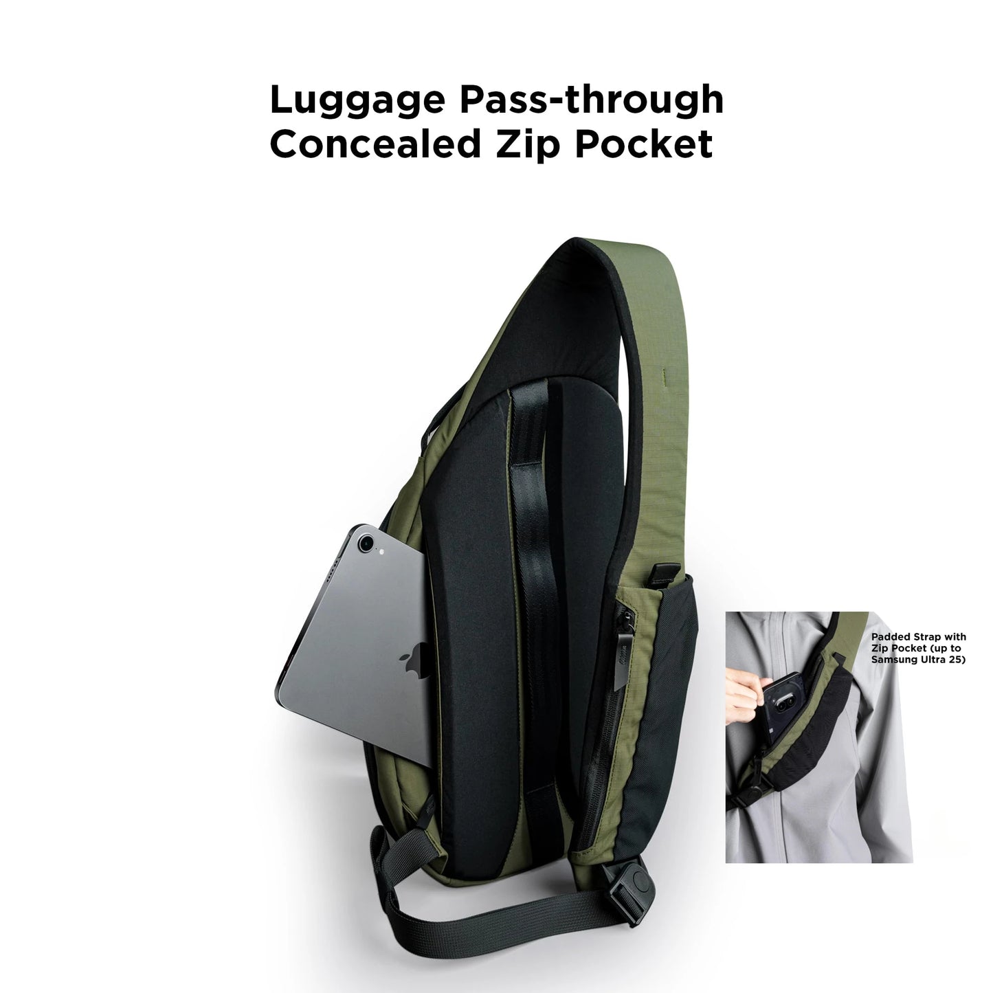 Versatile Outdoor Crossbody Bag | Sling Backpack for All Activities