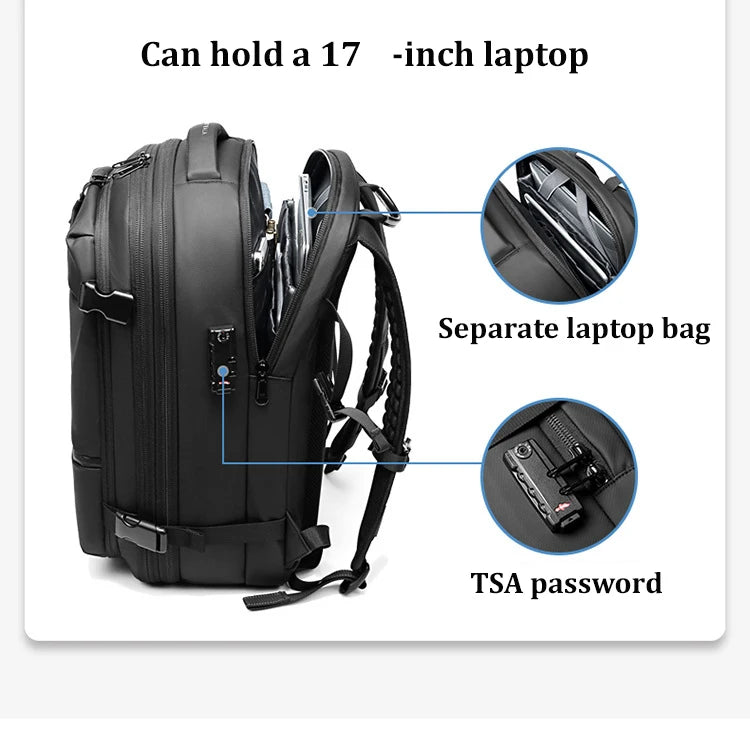 Versatile 17 Inch Laptop Backpack | Business & Outdoor Use