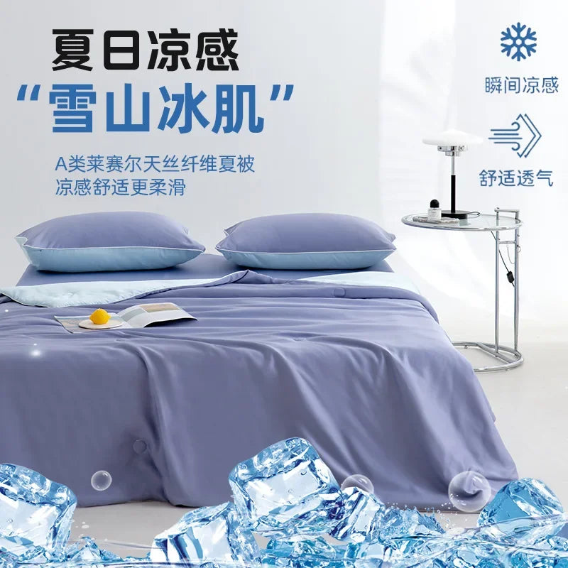Light Luxury Lyocell Summer Quilt | Soft & Cool Comfort