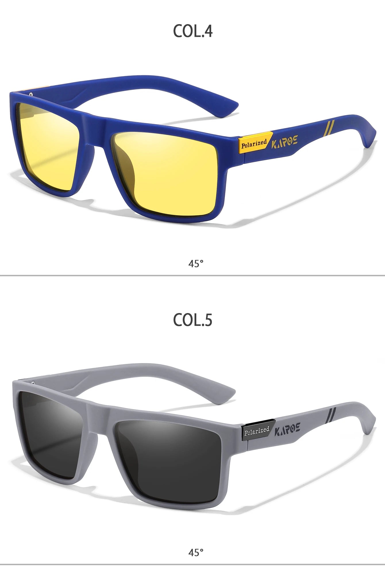Stylish Polarized Sunglasses for Men & Women | UV400 Protection