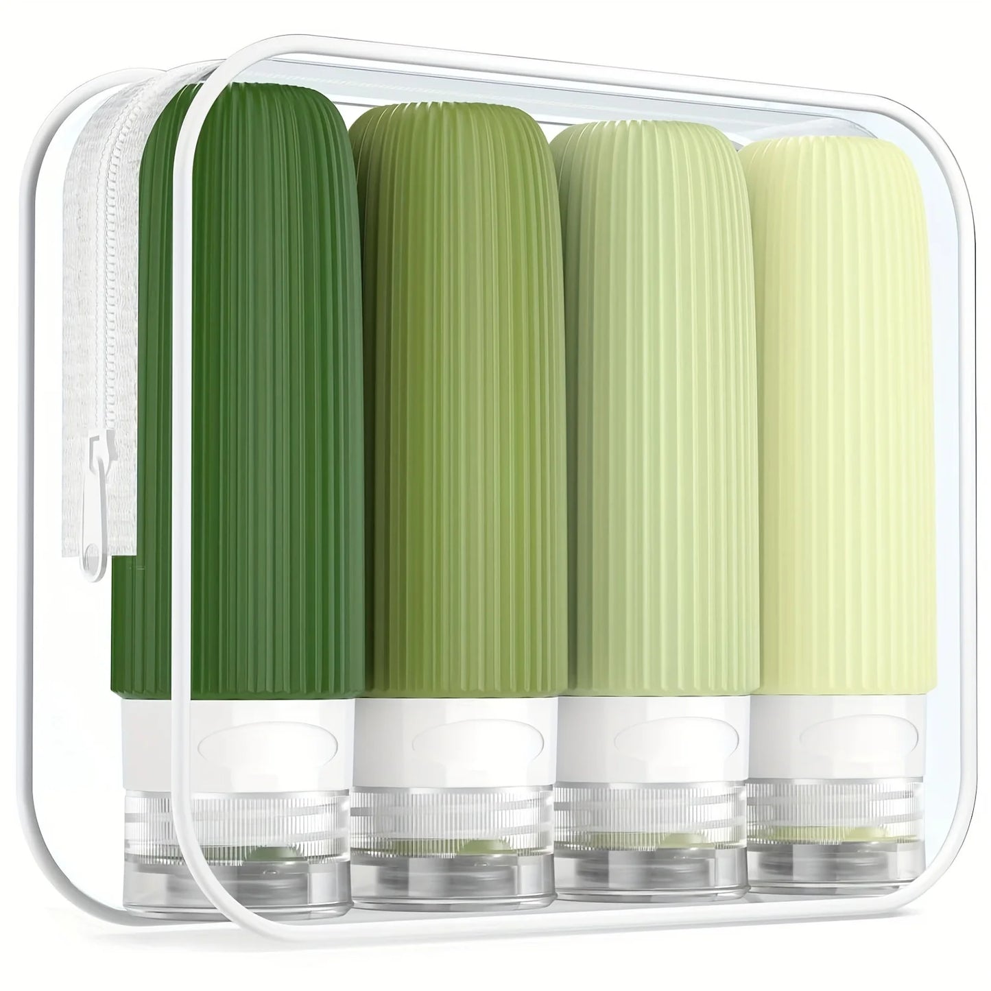 Portable TSA Approved Travel Bottles | Leak-Proof Silicone Containers