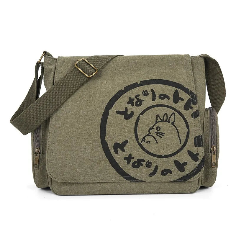 Charming Anime Canvas Bags | Totoro & Chinchilla Designs