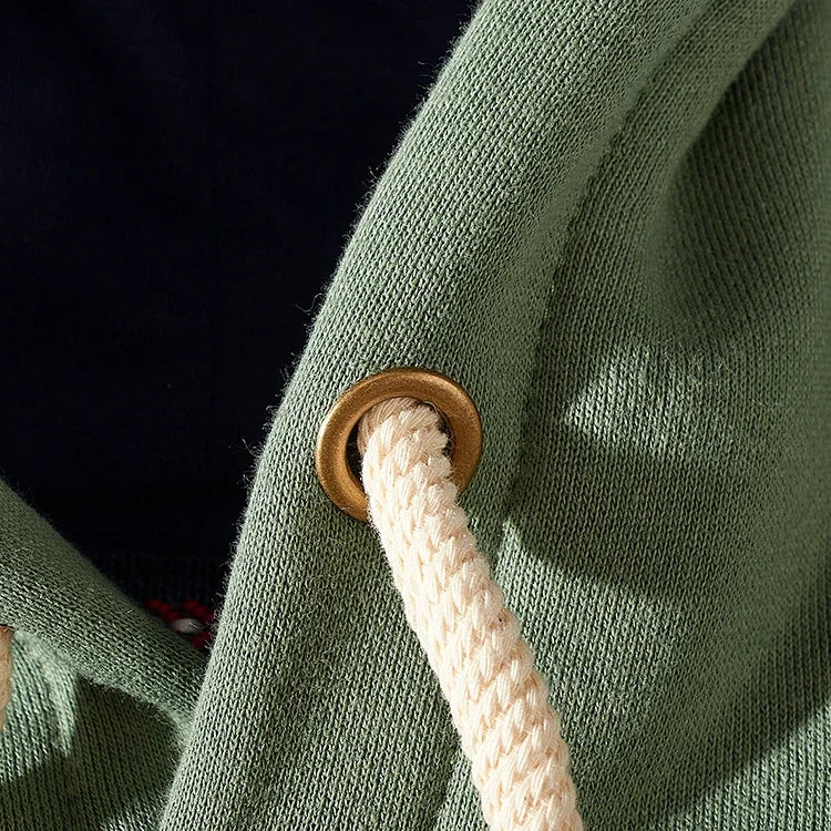 Men's Fashionable Hooded Pullover | Cozy Multi-Color Sports Top