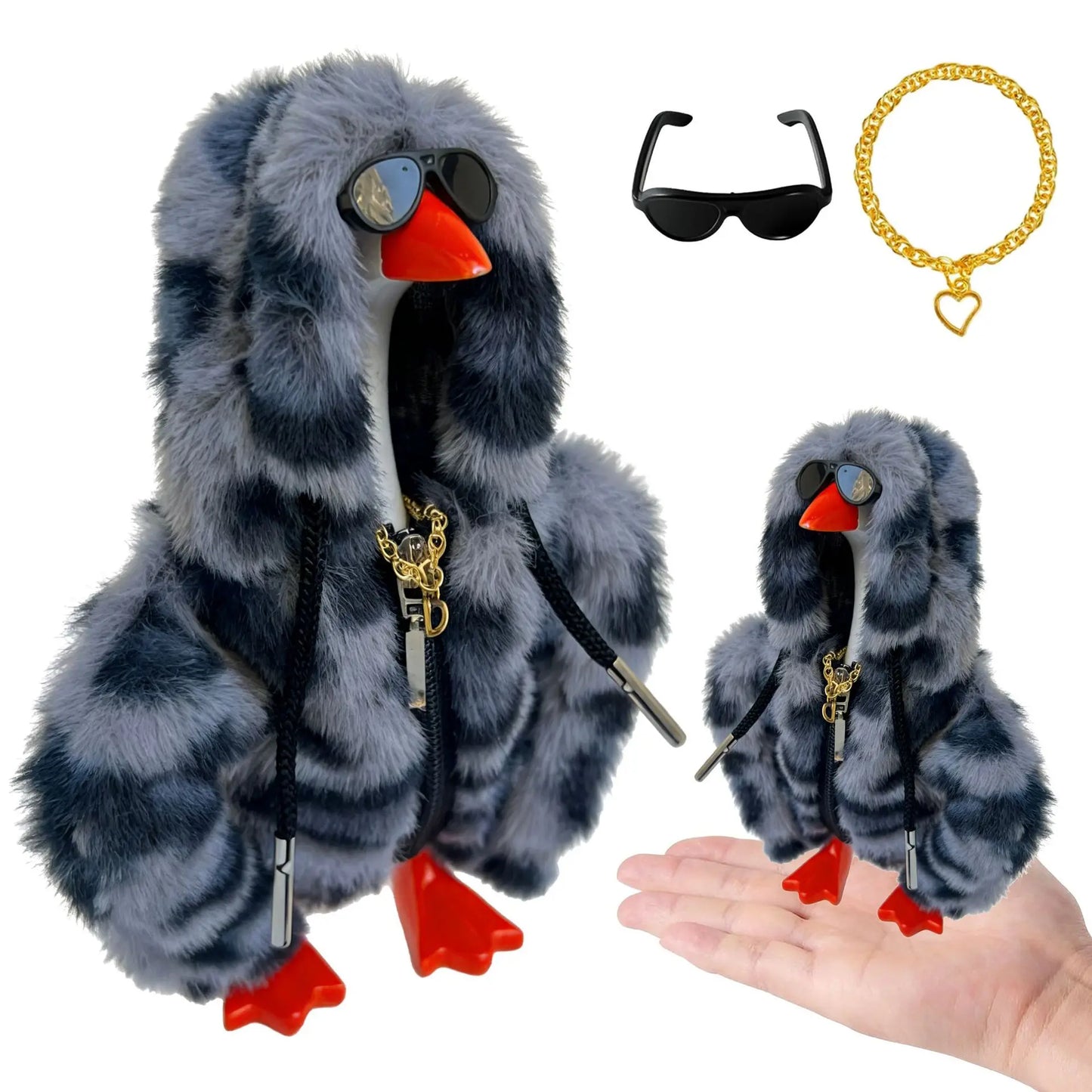 7-Inch Desk Goose Outfits | Fun and Playful Desktop Accessories