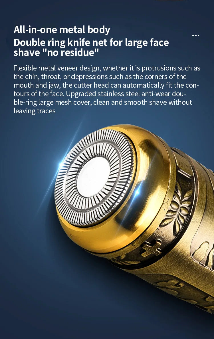 Mini Electric Razor for Men | Waterproof, Irritation-Free Shaving