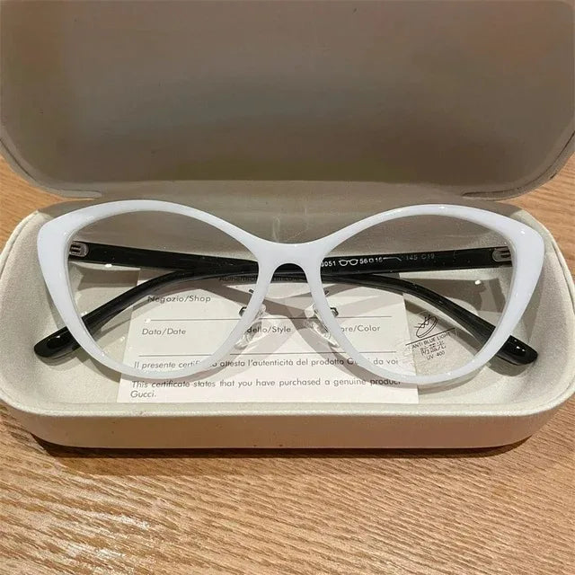 Trendy Cat Eye Reading Glasses for Women | Stylish Anti Blue Light Eyewear