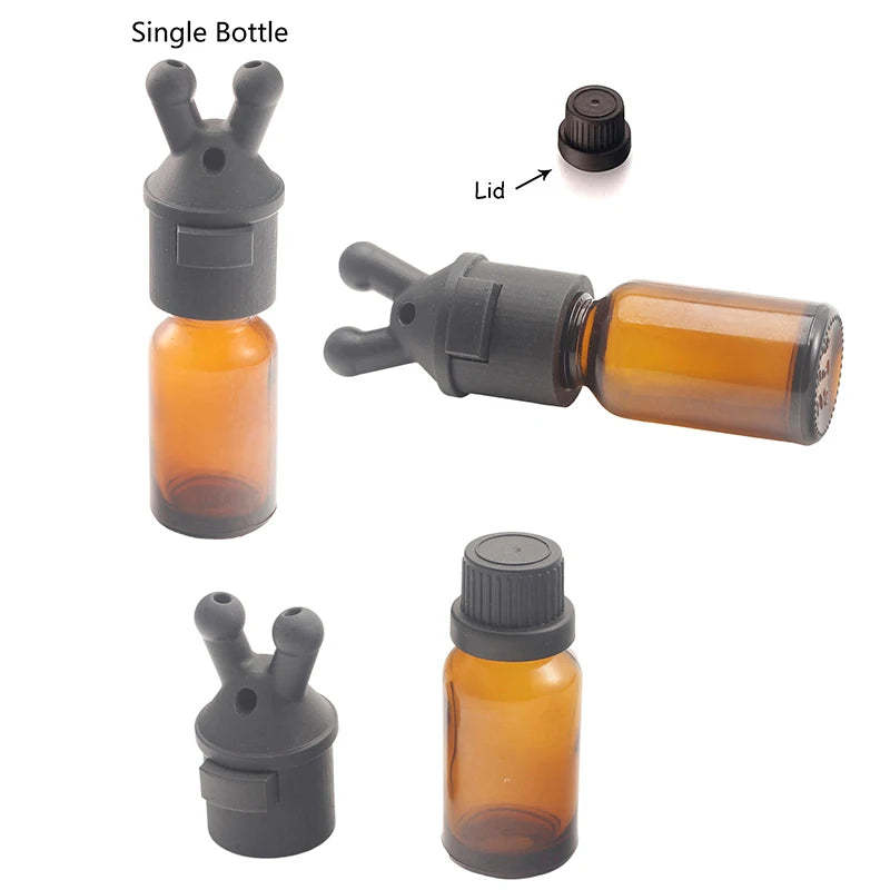 Mini Leakproof Essential Oil Inhaler Bottle | Portable Aromatherapy Dispenser