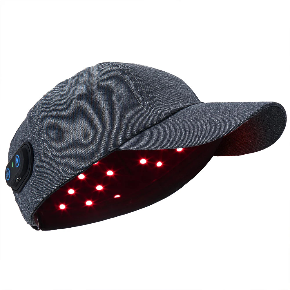 Infrared LED Hair Growth Cap | Red Light Therapy for Regrowth