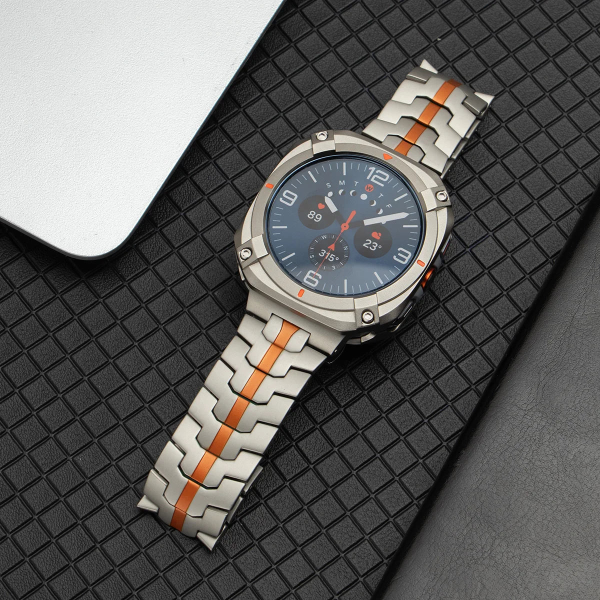 Stainless Steel Watch Band for Galaxy Ultra | Protective Case & Strap