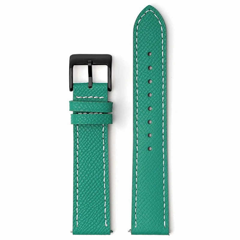 Calfskin Leather Watch Strap | Quick Release, Handmade Design