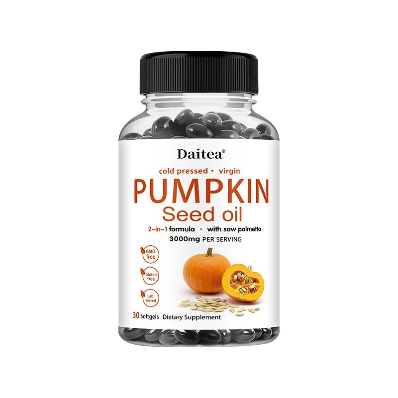 Pumpkin Seed Oil & Saw Palmetto Extract | Men's Health Support