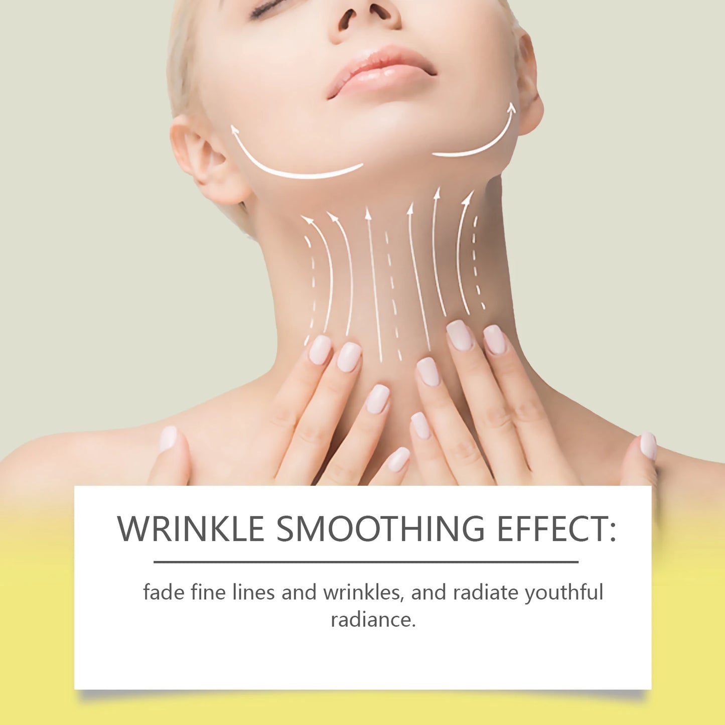 Neck Firming Cream — Moisturizing Anti-Wrinkle Neck Tightening Treatment, Lifting & Firming Skin, Improves Elasticity and Fades Neck Lines