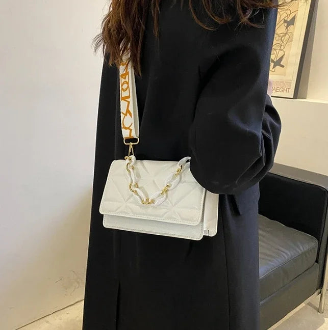 Bolso de hombro retro casual de moda para mujer | Amplio y elegante