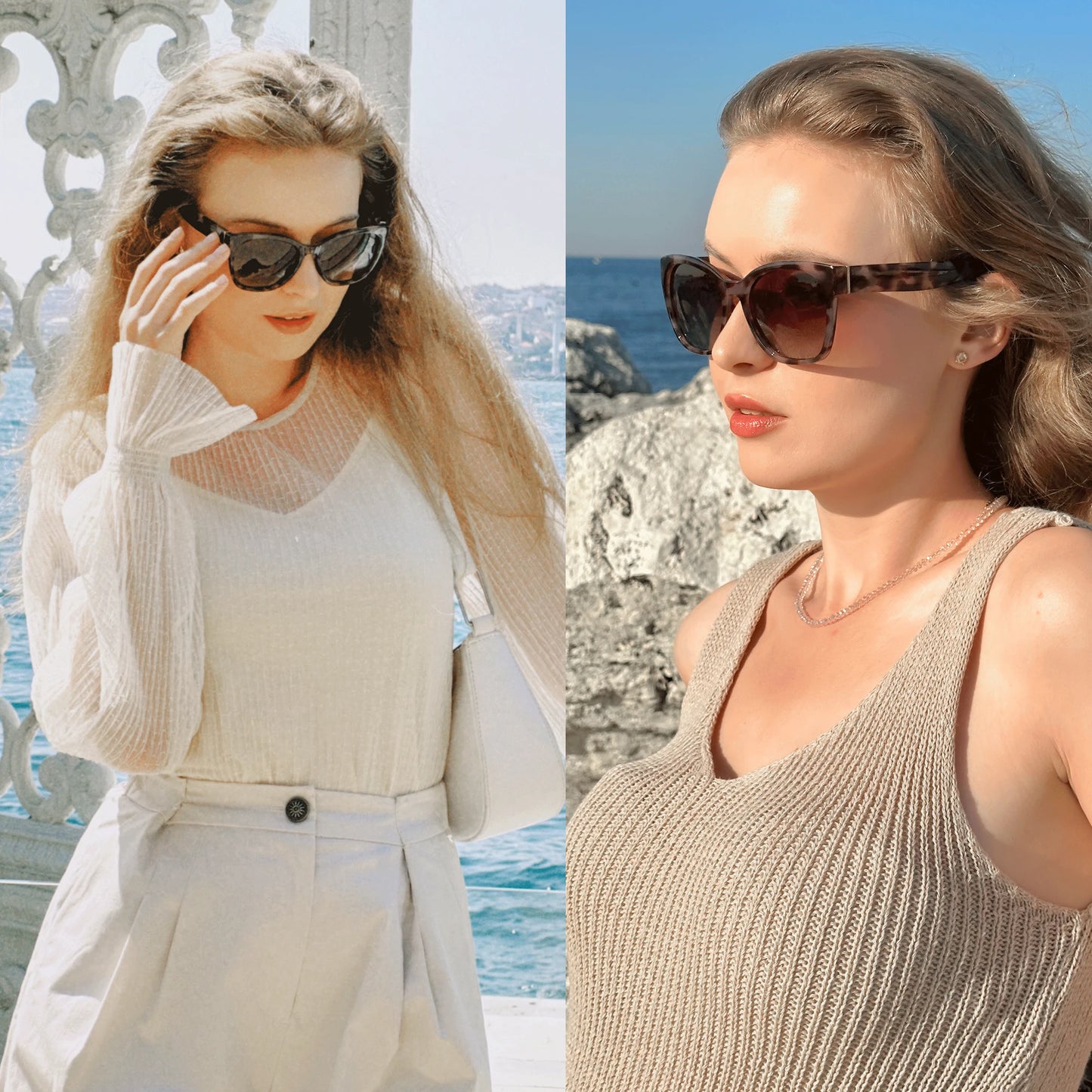 Stylish Butterfly Frame Polarized Sunglasses for Women | UV400 Protection