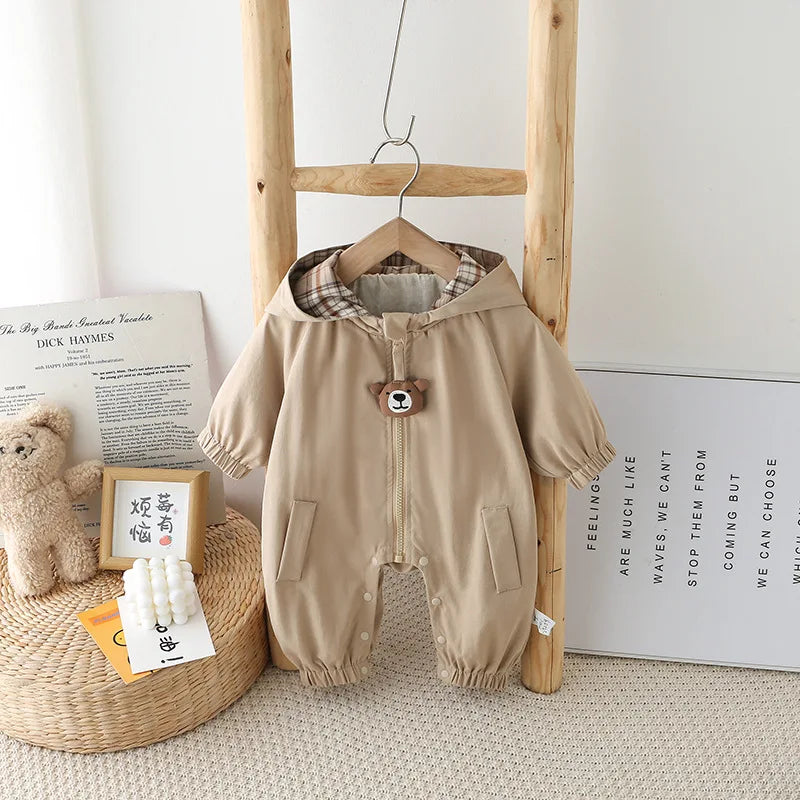 Cute Spring Baby Romper | Soft Unisex Jumpsuit for Infants