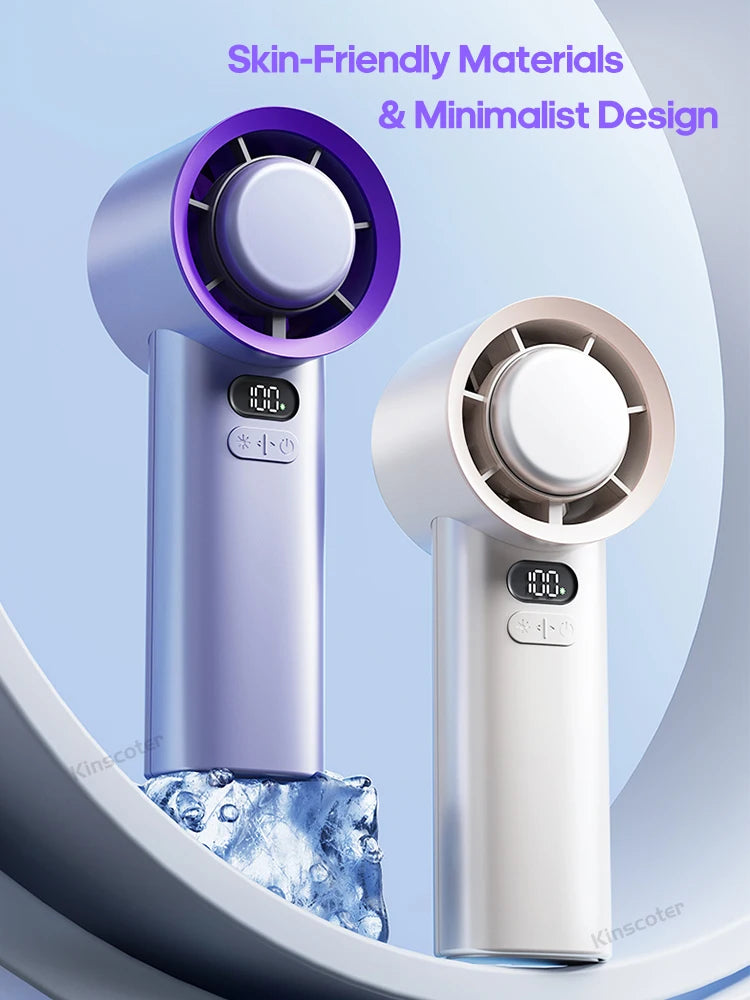Portable Handheld Turbo Fan | 100 Adjustable Wind Speeds