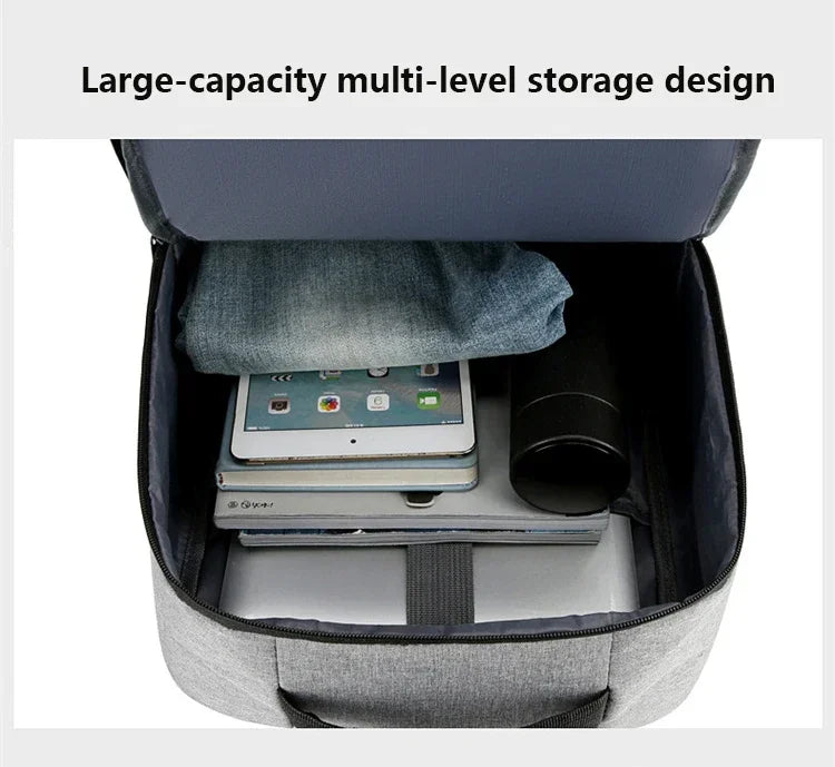 Waterproof Business Laptop Backpack | High Capacity & USB Charger