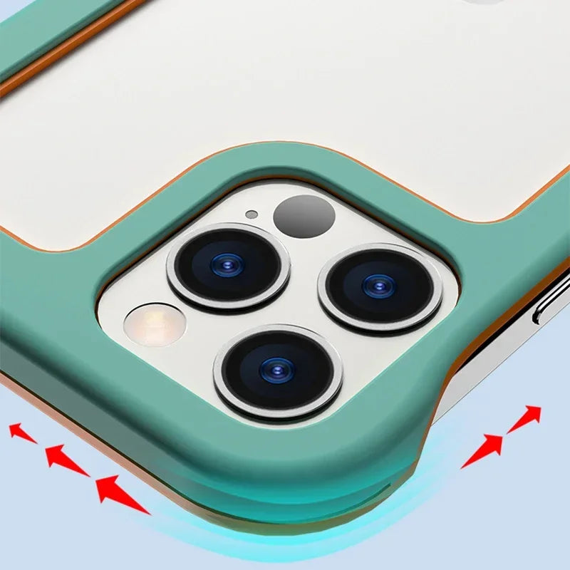Colorful TPU Bumper Cover for iPhone 15 ProMax & Plus