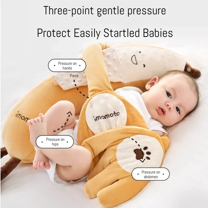 Baby Soothing Plush Toy | Anti-Startle Sleep Aid Doll