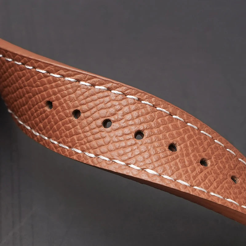 Calfskin Leather Watch Strap | Quick Release, Handmade Design