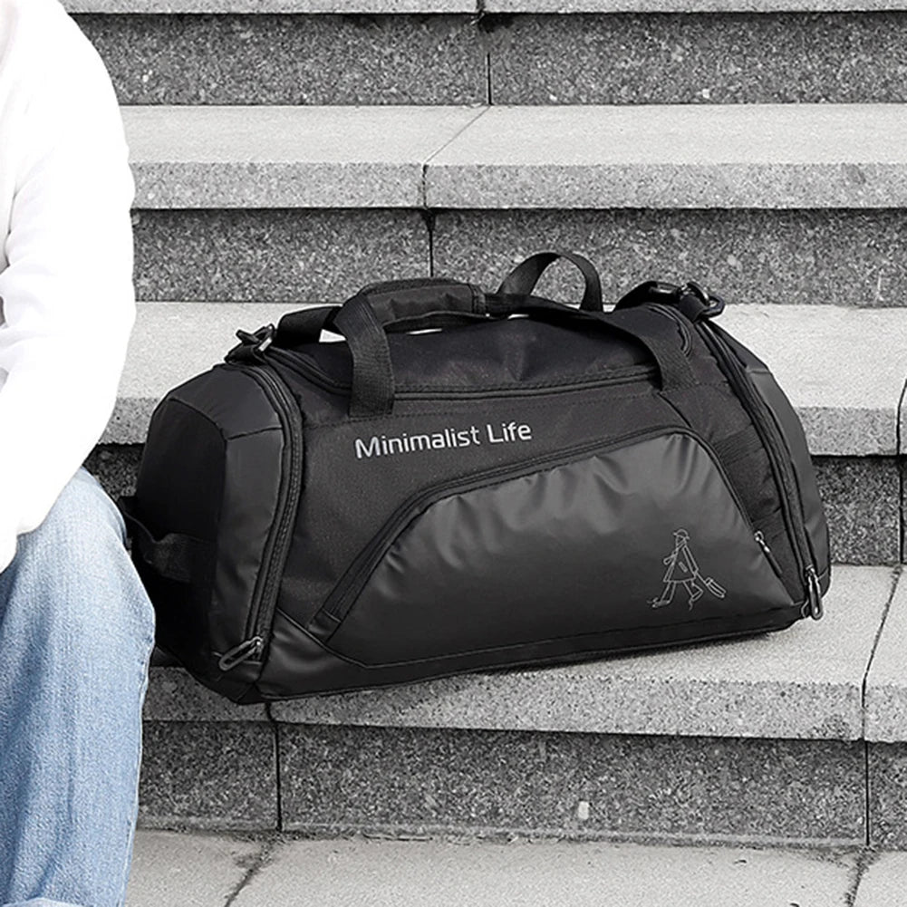 Waterproof Nylon Gym Bag | Perfect for Fitness & Travel
