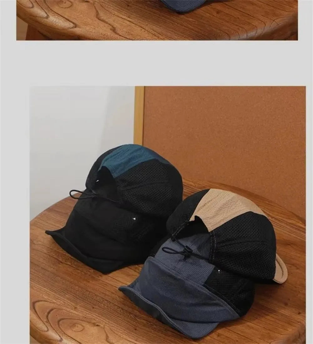Quick-Drying Breathable Baseball Cap | Unisex Sunscreen Hat