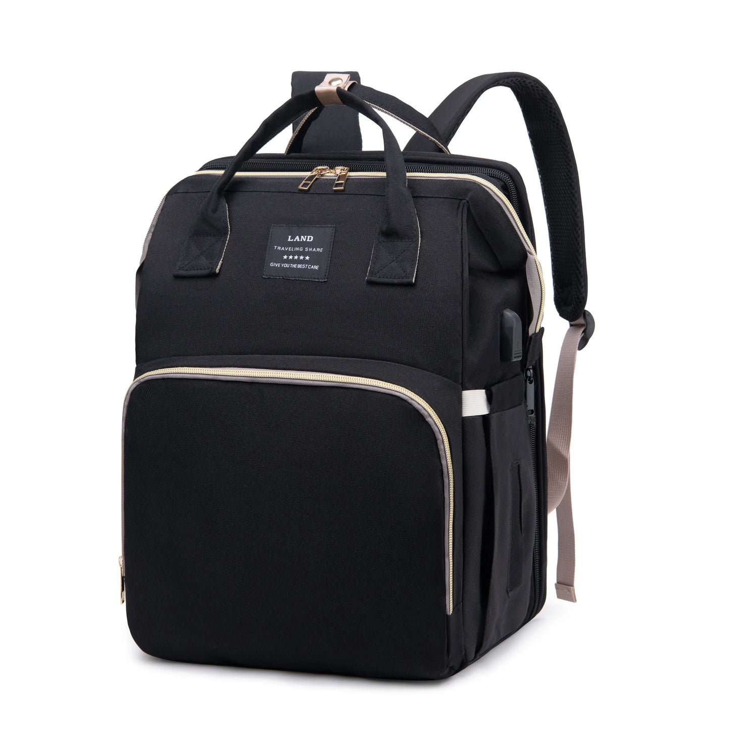 Lightweight Portable Mommy Bag | Large-Capacity Travel Backpack