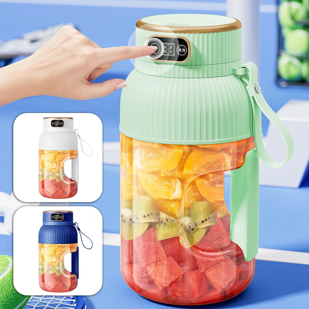 Portable Electric Fruit Juicer Cup | Large Capacity Smoothie Maker