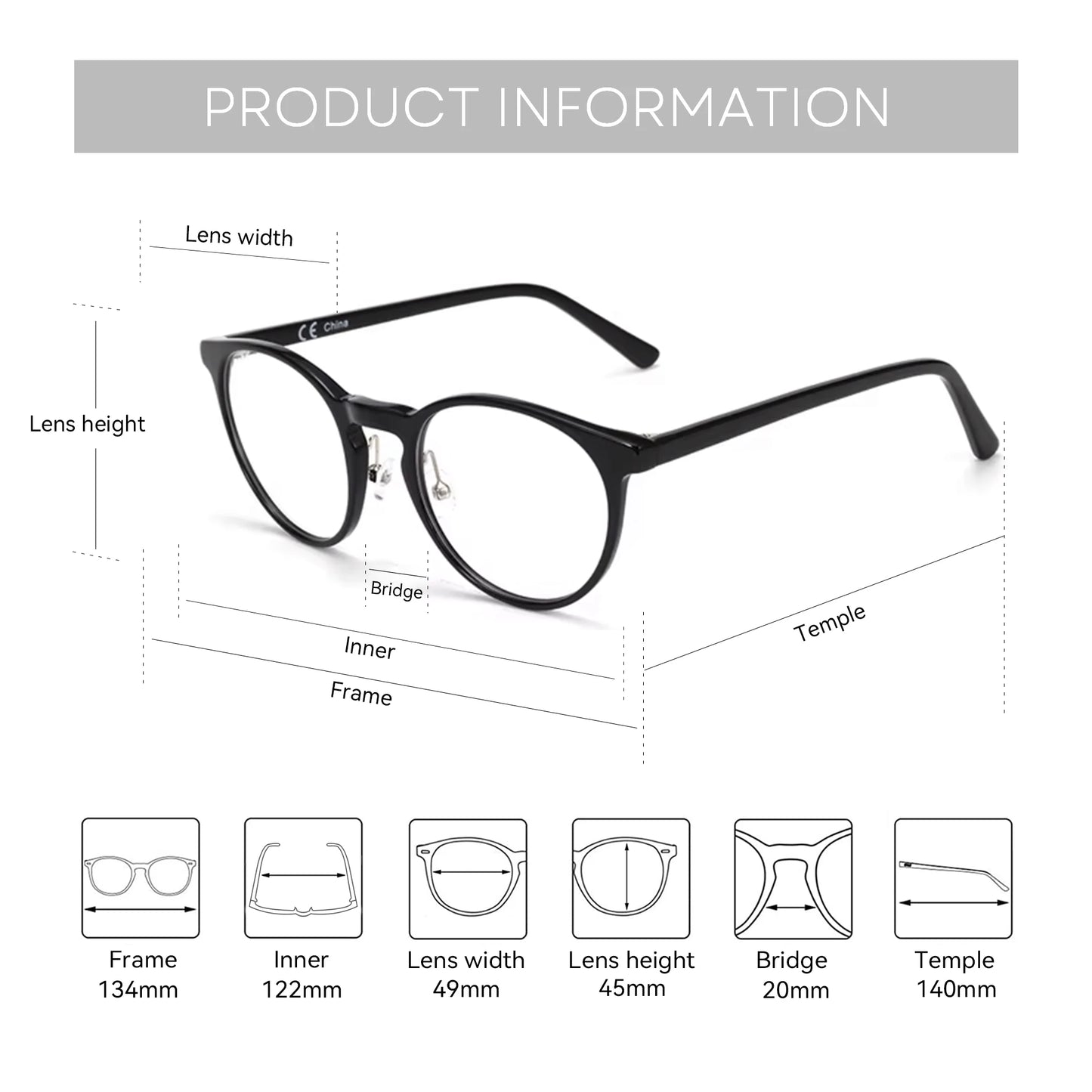 Retro Style Blue Light Blocking Glasses | Gaming Eyewear