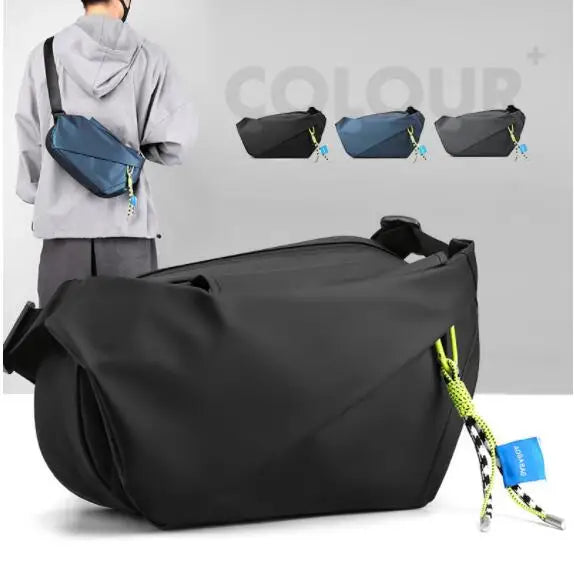 Large Capacity Waterproof Shoulder Chest Bag for Outdoor Sports
