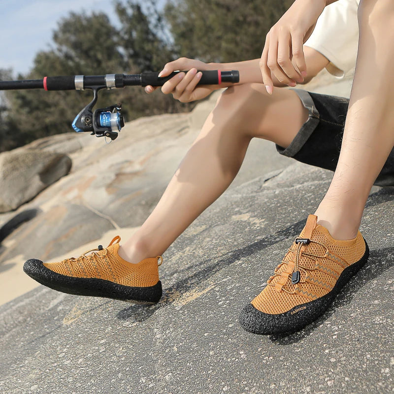 Couples Barefoot Hiking Shoes Lightweight Breathable Quick-Dry Beach Shoes Suitable for Fitness Outdoor Sports And Swimming