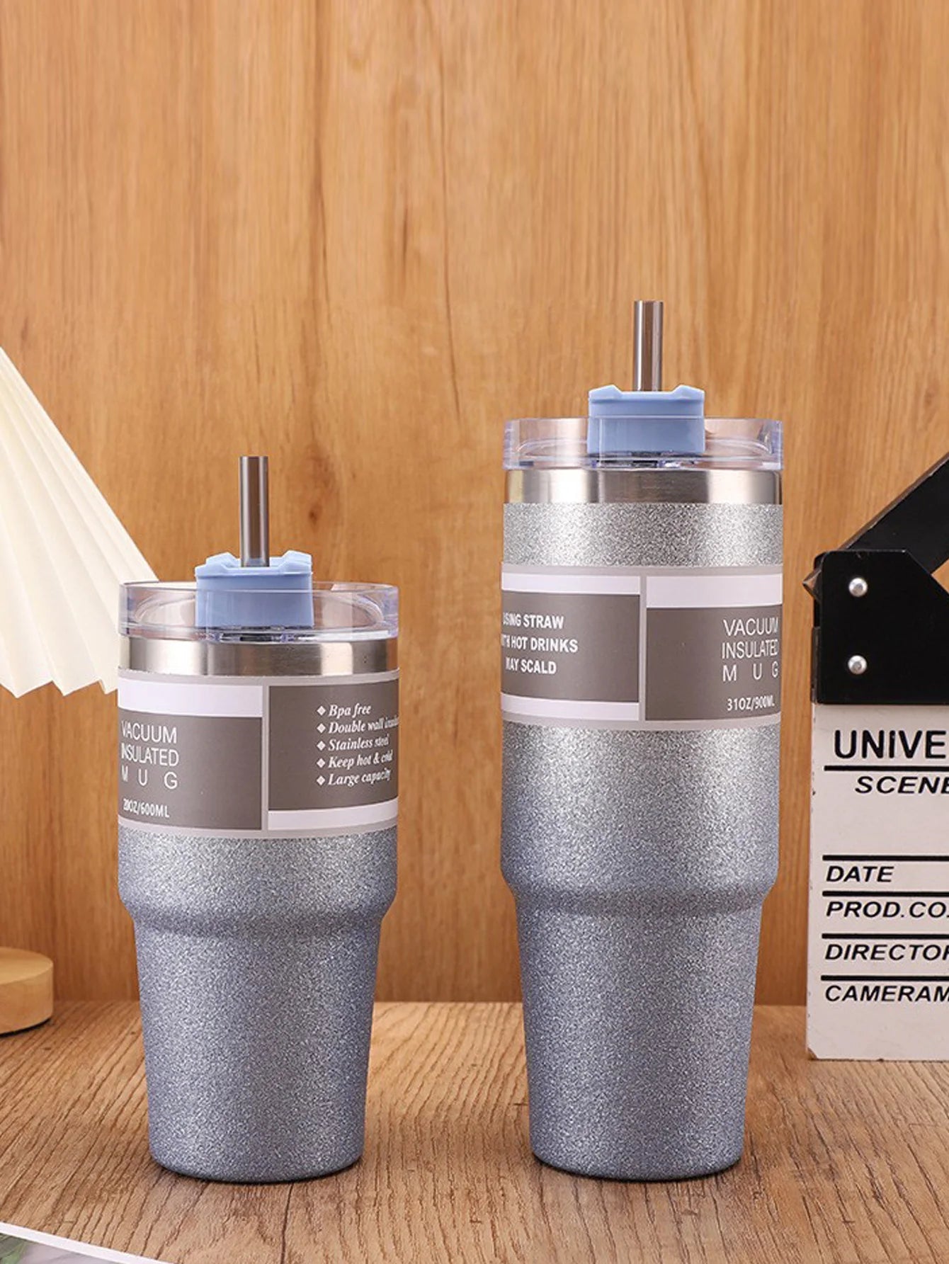 Gradient Starlight Insulated Double-Layer Stainless Steel Cup
