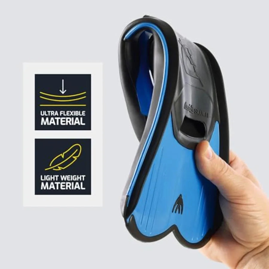 Short Pocket Fins for Swimming & Training | Perfect for Pool & Sea